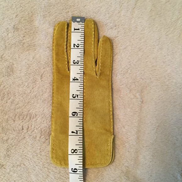 JORDACHE suede gloves size 6.5 - Picture 7 of 10